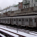 R-32 3808 @ Bay Parkway (N). Photo taken by Brian Weinberg, 02/15/2003. (123kb)