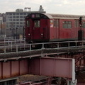 R-36WF 9681 or 9601 @ Queensboro Plaza (7). Photo taken by Brian Weinberg, 01/09/2003.