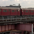 R-36WF 9573 @ Queensboro Plaza (7). Photo taken by Brian Weinberg, 01/09/2003.