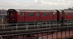 R-36WF 9584 @ Queensboro Plaza (7). Photo taken by Brian Weinberg, 01/09/2003.