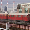 R-36WF 9667 @ Queensboro Plaza (7). Photo taken by Brian Weinberg, 01/09/2003.