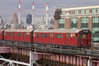 R-36WF 9667 @ Queensboro Plaza (7). Photo taken by Brian Weinberg, 01/09/2003.