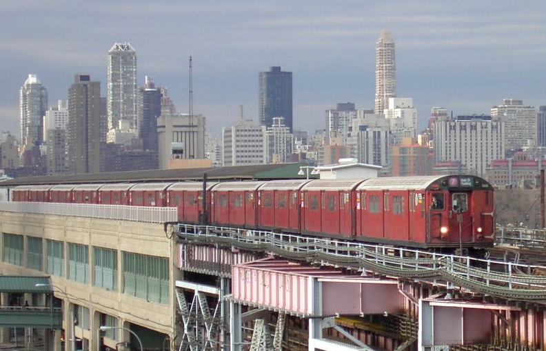 R-36WF @ Queensboro Plaza (7). Photo taken by Brian Weinberg, 01/09/2003. PDRM1542a.jpg