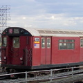 R-36WF 9573 @ Queensboro Plaza (7). Photo taken by Brian Weinberg, 01/09/2003.