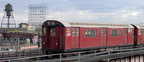 R-36WF 9573 @ Queensboro Plaza (7). Photo taken by Brian Weinberg, 01/09/2003.