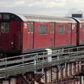 R-36WF 9584 @ Queensboro Plaza (7). Photo taken by Brian Weinberg, 01/09/2003.