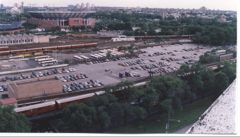 R-36WF @ Corona Yard. Overhead view. Taken from the roof of Shea Stadium. ScanImage001.jpg