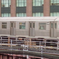 R-40 @ Queensboro Plaza (N). Photo by Brian Weinberg, 01/09/2003.