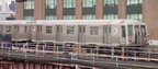 R-40 @ Queensboro Plaza (N). Photo by Brian Weinberg, 01/09/2003.