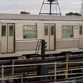 R-40 @ Queensboro Plaza (N). Photo by Brian Weinberg, 01/09/2003.