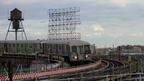 R-40 @ Queensboro Plaza (N). Photo by Brian Weinberg, 01/09/2003.