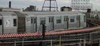 R-40 @ Queensboro Plaza (N). Photo by Brian Weinberg, 01/09/2003.