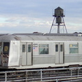 R-40 4346 @ Queensboro Plaza (N). Photo by Brian Weinberg, 01/09/2003.
