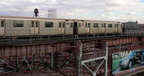 R-62A @ Queensboro Plaza (7). Photo by Brian Weinberg, 01/09/2003.