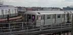 R-62A @ Queensboro Plaza (7). Photo by Brian Weinberg, 01/09/2003.