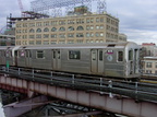 R-62A @ Queensboro Plaza (7). Photo by Brian Weinberg, 01/09/2003.