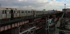 R-62A @ Queensboro Plaza (7). Photo by Brian Weinberg, 01/09/2003.