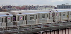 R-62A @ Queensboro Plaza (7). Photo by Brian Weinberg, 01/09/2003.