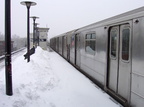 R-62A 2079 @ New Lots Av (3). Photo taken by Brian Weinberg, 02/17/2003. This was the Presidents Day Blizzard of 2003.