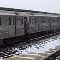 R-62A 1872 @ Junius St (3). Photo taken by Brian Weinberg, 02/17/2003. This was the Presidents Day Blizzard of 2003.