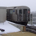 R-62A 1840 @ Junius St (3). Photo taken by Brian Weinberg, 02/17/2003. This was the Presidents Day Blizzard of 2003.