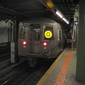 R-68 @ Times Square (Q). Photo taken by Brian Weinberg, 07/31/2003.