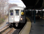 R-68 @ Sheepshead Bay (Q). Photo by Brian Weinberg, 11/27/2002. (158k)