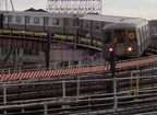 R-68 @ Queensboro Plaza (N/W). Photo by Brian Weinberg, 01/09/2003.