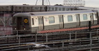 R-68 @ Queensboro Plaza (N/W). Photo by Brian Weinberg, 01/09/2003.