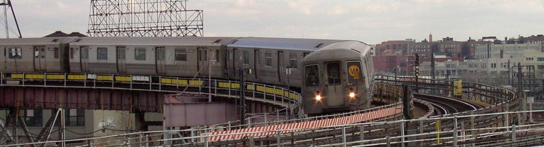 R-68 @ Queensboro Plaza (N/W). Photo by Brian Weinberg, 01/09/2003. PDRM1497a.jpg