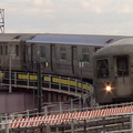 R-68 @ Queensboro Plaza (N/W). Photo by Brian Weinberg, 01/09/2003.
