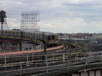 R-68 @ Queensboro Plaza (N/W). Photo by Brian Weinberg, 01/09/2003.