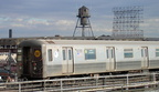 R-68 @ Queensboro Plaza (N/W). Photo by Brian Weinberg, 01/09/2003.