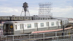 R-68 @ Queensboro Plaza (N/W). Photo by Brian Weinberg, 01/09/2003.