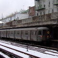 R-68 5078 @ Bay Parkway (W-Sea Beach). Photo taken by Brian Weinberg, 02/15/2003. (130kb)
