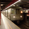 R-68 @ 34 St-Herald Square. Photo taken by Brian Weinberg, March 25, 2003.