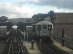 Myrtle Av (J). Photo by Brian Weinberg, 11/27/2002. (73k)