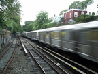 Brighton Line @ (north of) Av H. Photo taken by Brian Weinberg, 8/3/2001.