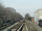 Looking north along the Brighton Line @ Kings Highway. Photo taken by Brian Weinberg, 3/31/2001.