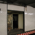 Open door to the sealed up northbound side platform @ 14 St-Union Square (4/5/6). Note the original tile seen on the inside wall