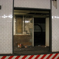 Open door to the sealed up northbound side platform @ 14 St-Union Square (4/5/6). Note the original tile seen on the inside wall