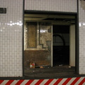 Open door to the sealed up northbound side platform @ 14 St-Union Square (4/5/6). Note the original tile seen on the inside wall