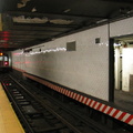 Open door to the sealed up northbound side platform @ 14 St-Union Square (4/5/6). Note the original tile seen on the inside wall