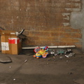 Open door to the sealed up northbound side platform @ 14 St-Union Square (4/5/6). Note the rubbish seen on the floor. Photo take