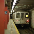 R-46 @ 57 St (F). Photo taken by Brian Weinberg, 5/6/2007.