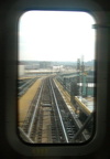 View out of the railfanwindow of an R-143 @ Broadway Junction (L). Photo taken by Brian Weinberg, 12/29/2002. (60k)