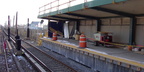 PDRM1617 || The under-construction new SB platform @ Howard Beach (A). Photo by Brian Weinberg, 01/19/2003.