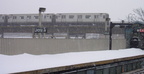 R-62A 1943 @ Livonia Av/Junius St. Photo taken by Brian Weinberg, 02/17/2003. This was the Presidents Day Blizzard of 2003.