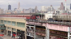 Queensboro Plaza (N/W/7). Photo by Brian Weinberg, 01/09/2003.