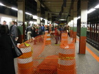 Removed concession stand from the southbound platform @ Times Square BMT. Photo taken by Brian Weinberg, 11/8/2004.
